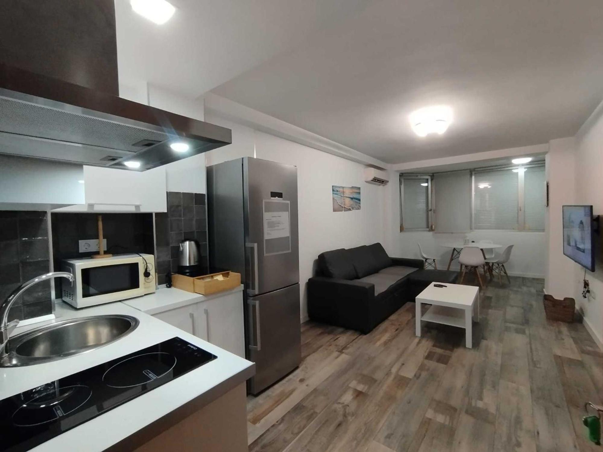 Plazamar Centro Apto 1 Dorm 3 Huesped Playa Wifi Торре-дель-Мар Экстерьер фото